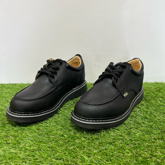 Men's Best Work SHOES lace-up Leather Oil Water Slip Resistant Zapato de trabajo - Picture 3 of 7